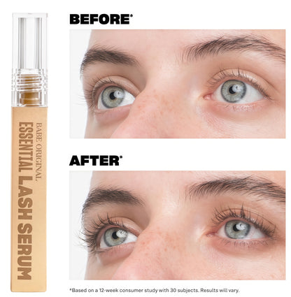 Babe Original Lash Serum-Fuller &Longer Looking Eyelashes, AdvancedLash Enhancing Treatment for NaturalLashes, Extensions & Eyebrows, Vegan &Cruelty-Free