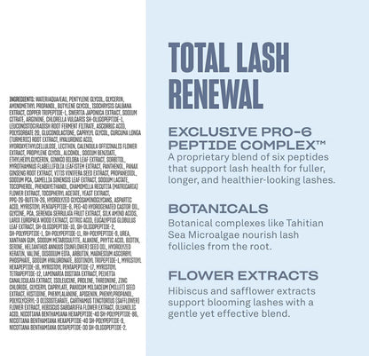 BABE ORIGINAL Renewing Lash Serum-Peptide-Infused Eyelash Serum forFuller, Longer-Looking Natural Lashes,Lash Enhancing Treatment withNourishing Botanicals, Vegan & Cruelty-Free Gentle